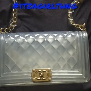 Clear crossbody bag